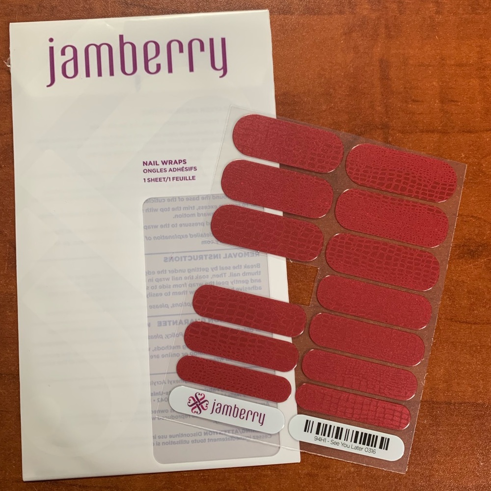 3/$25 Jamberry See You Later Wrap - Picture 2 of 3